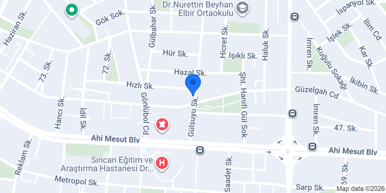 Ankara Elit Temizlik konumu