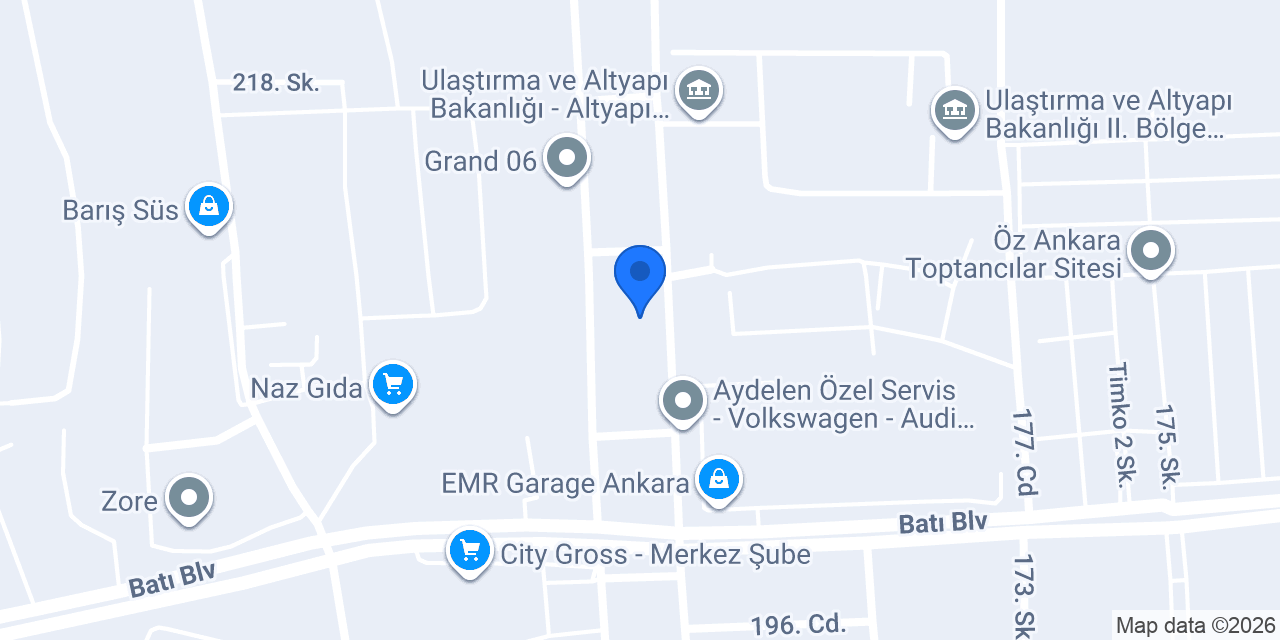 Baklavacı Hidayet Gimat konumu