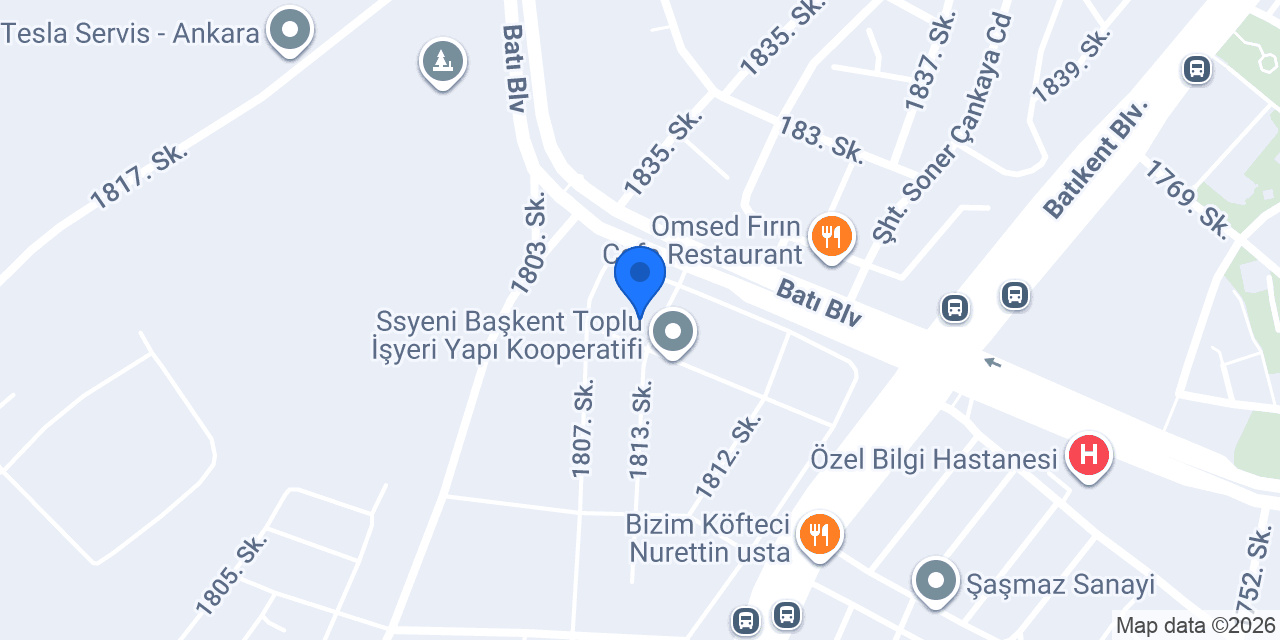 M.CENGİZ ÖZEL SERVİS konumu