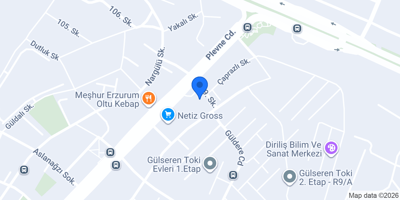 BAŞ OTO LASTİK konumu