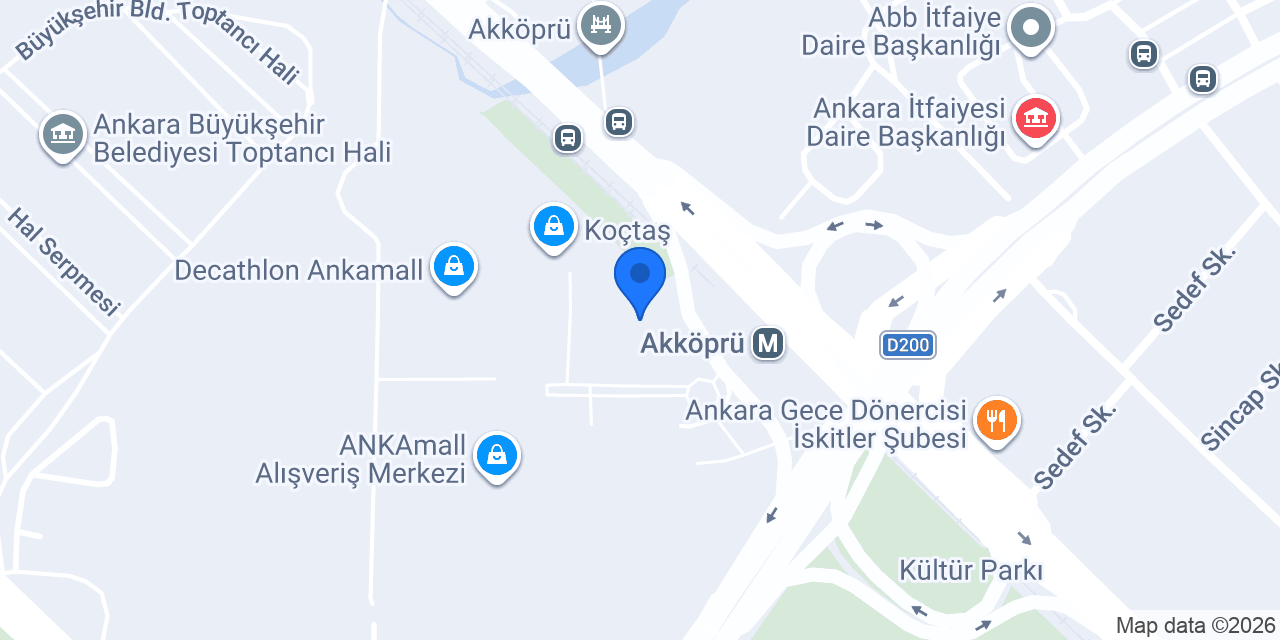 ANKAmall ECZANE konumu