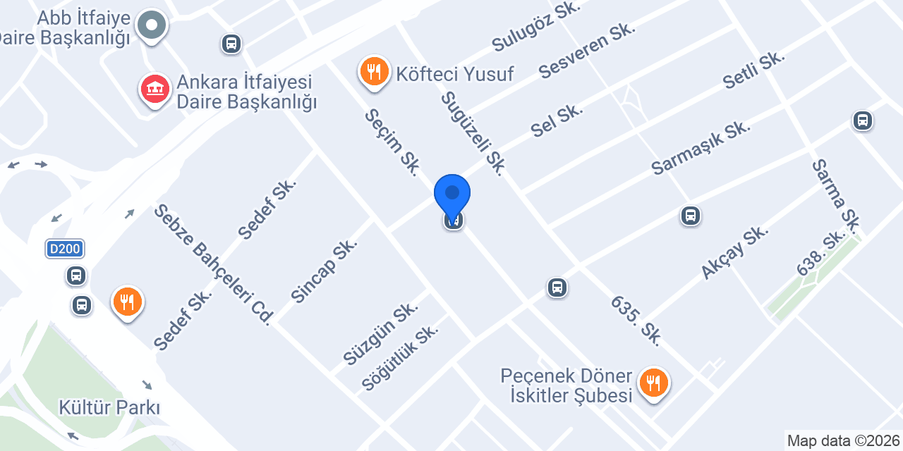 Jant Hastanesi konumu