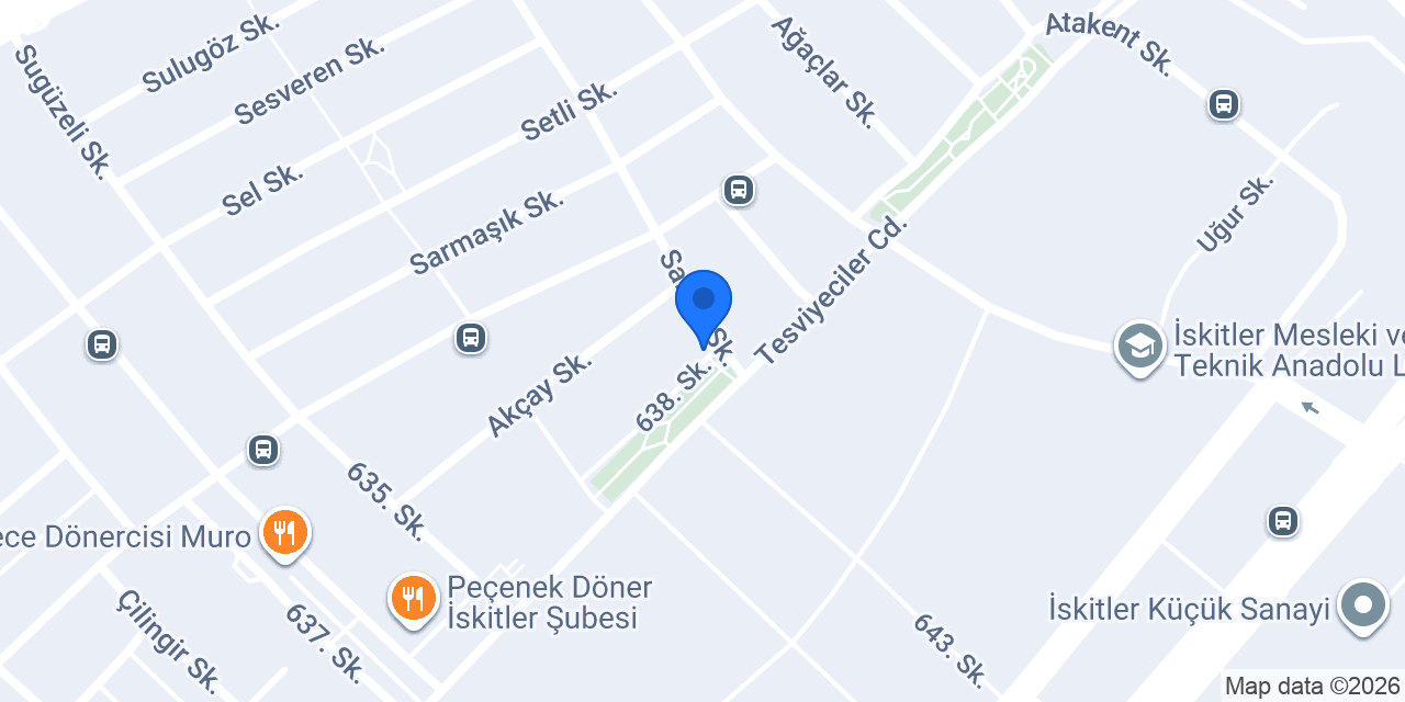 Plastik Sanayi Ankara Bölge Müdürlüğü konumu