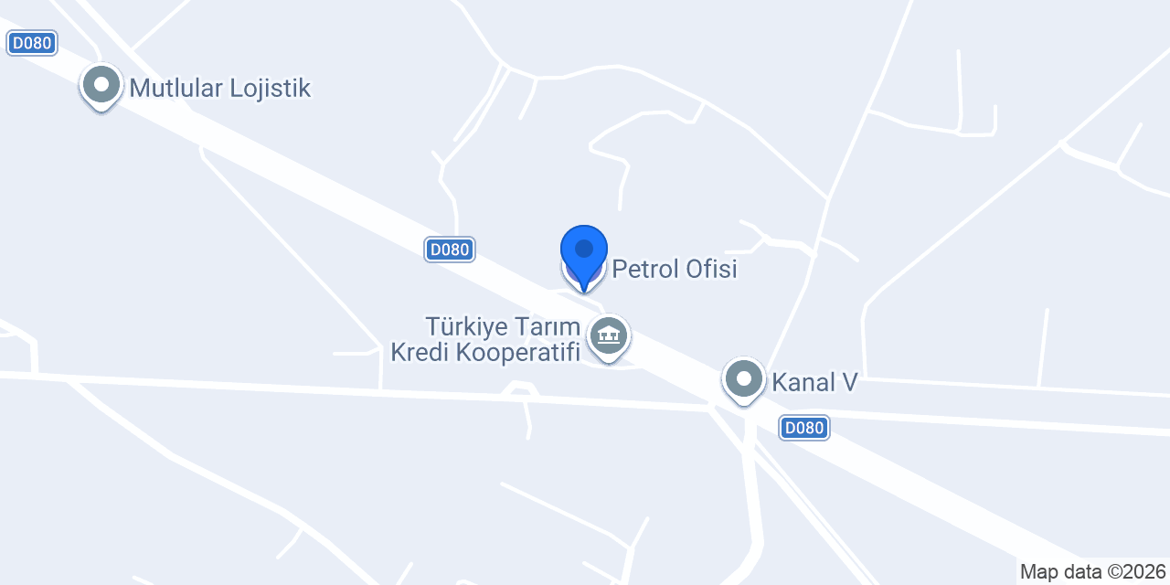 Petrol Ofisi konumu