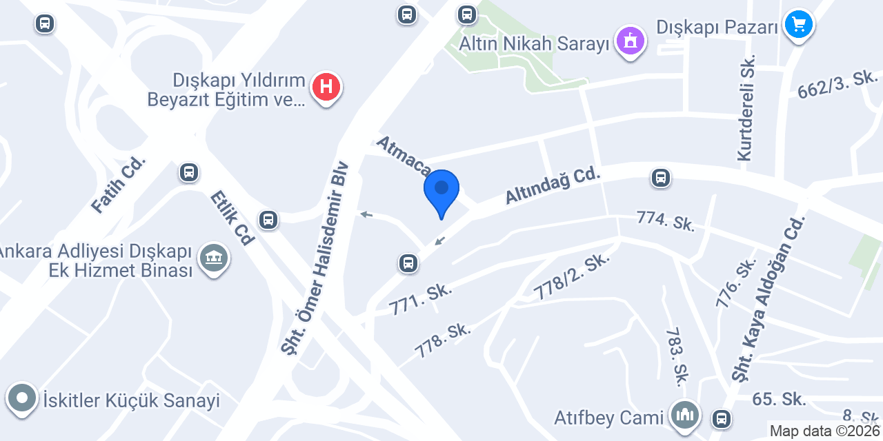 Namık Kuyumculuk konumu