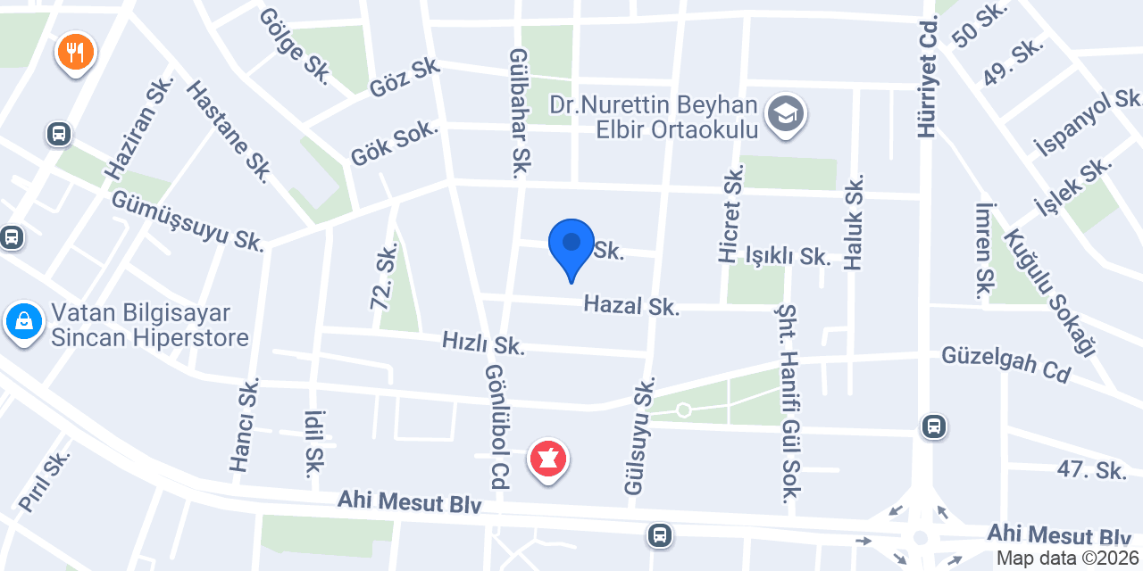 SGC TADIM BURGER EKMEGİ- ANKARA konumu