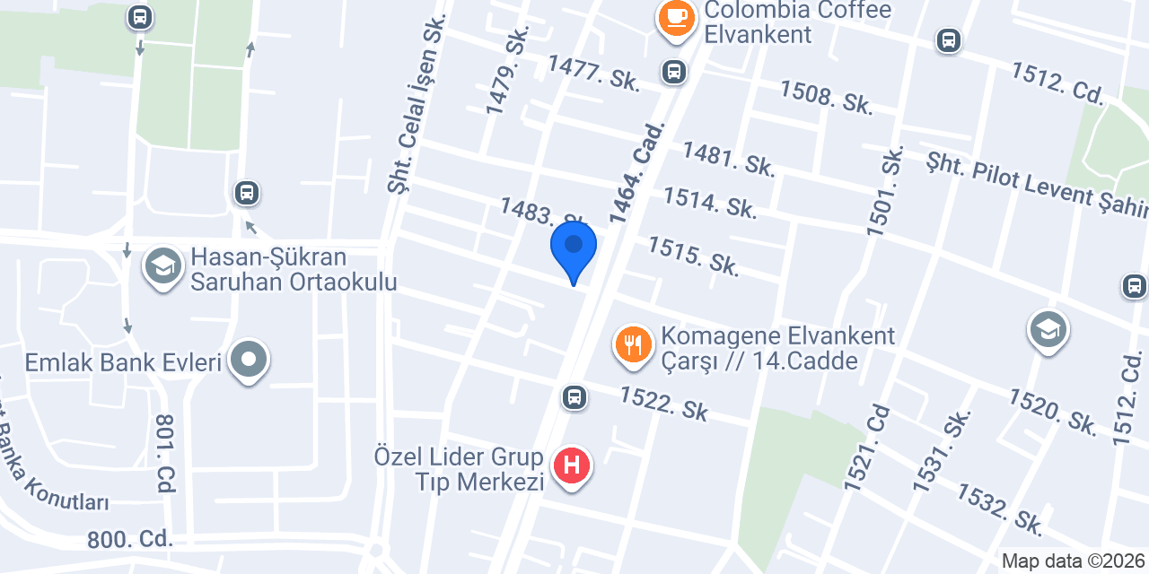 Elvankent ece petshop konumu
