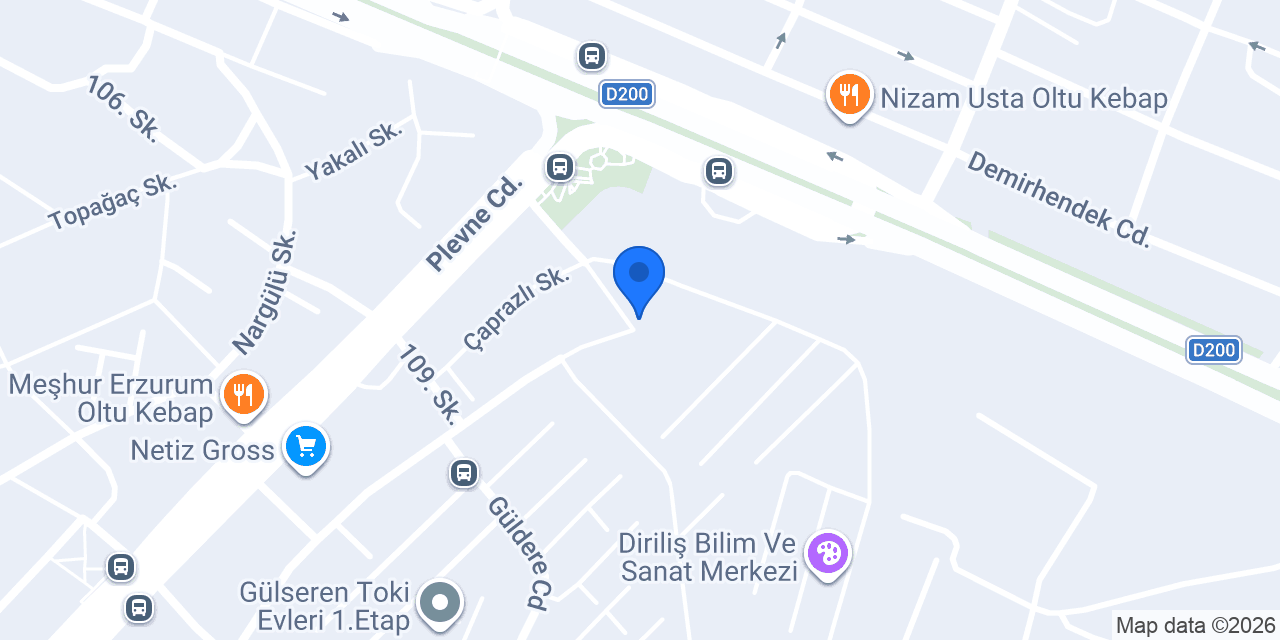 Sinay Enerji konumu