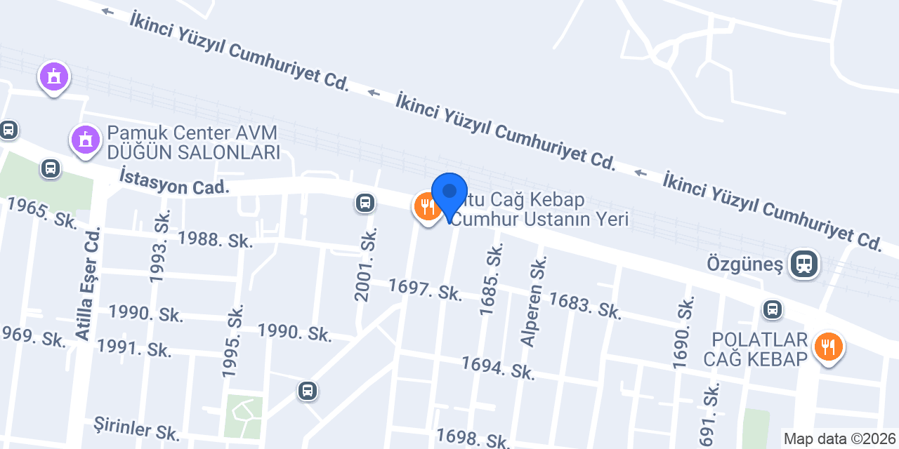 Dayı Kürek Lahmacun (Etimesgut) konumu