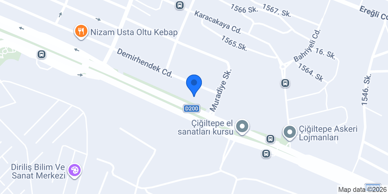 ÜÇ YILMAZLAR MOBİLYA konumu