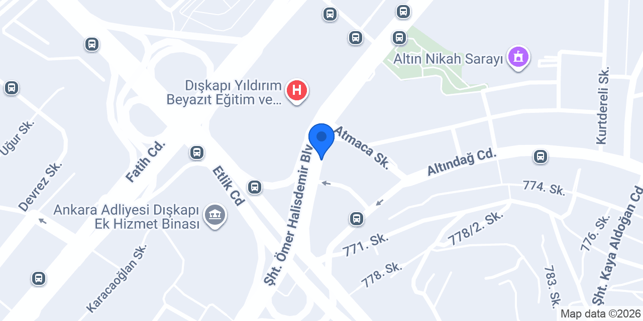 Altınpark Sigorta konumu