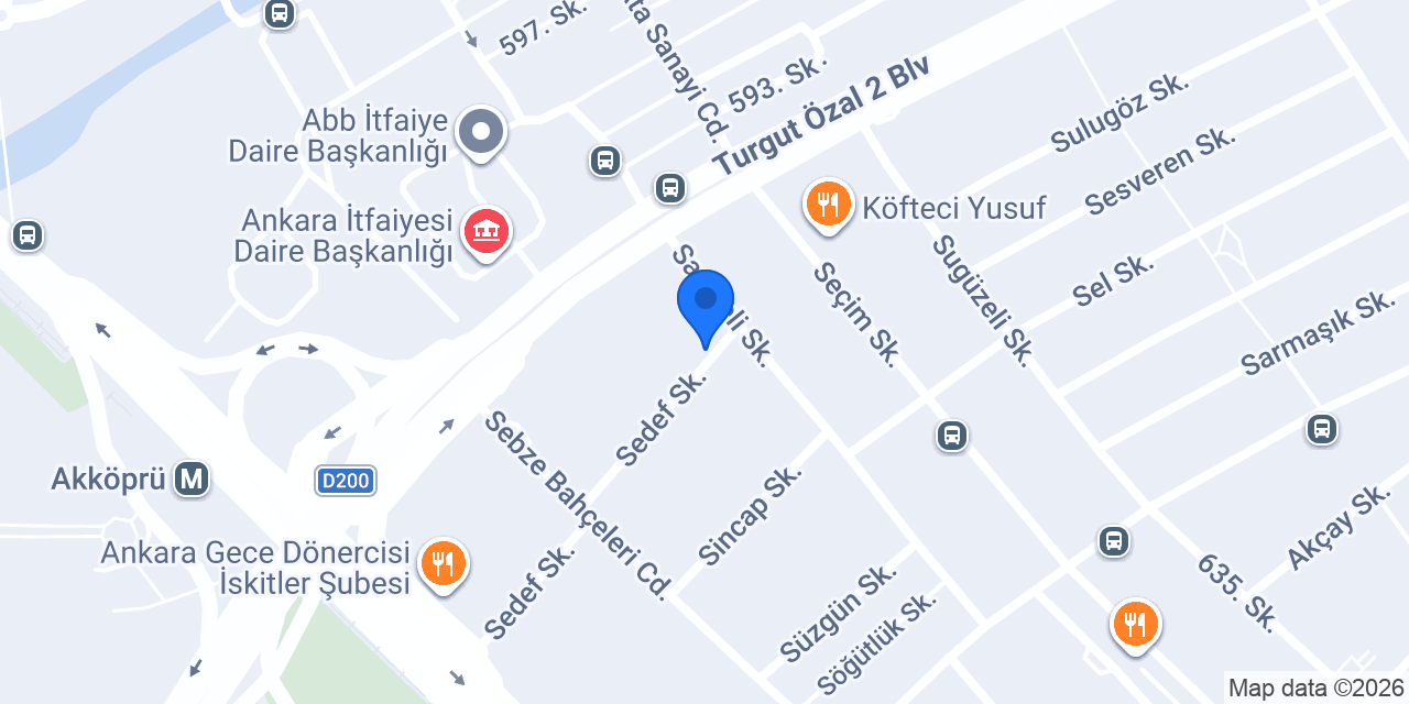 Hedef Boya Ve İnş.Malz.San.VeTıc.Ltd.Şti. konumu