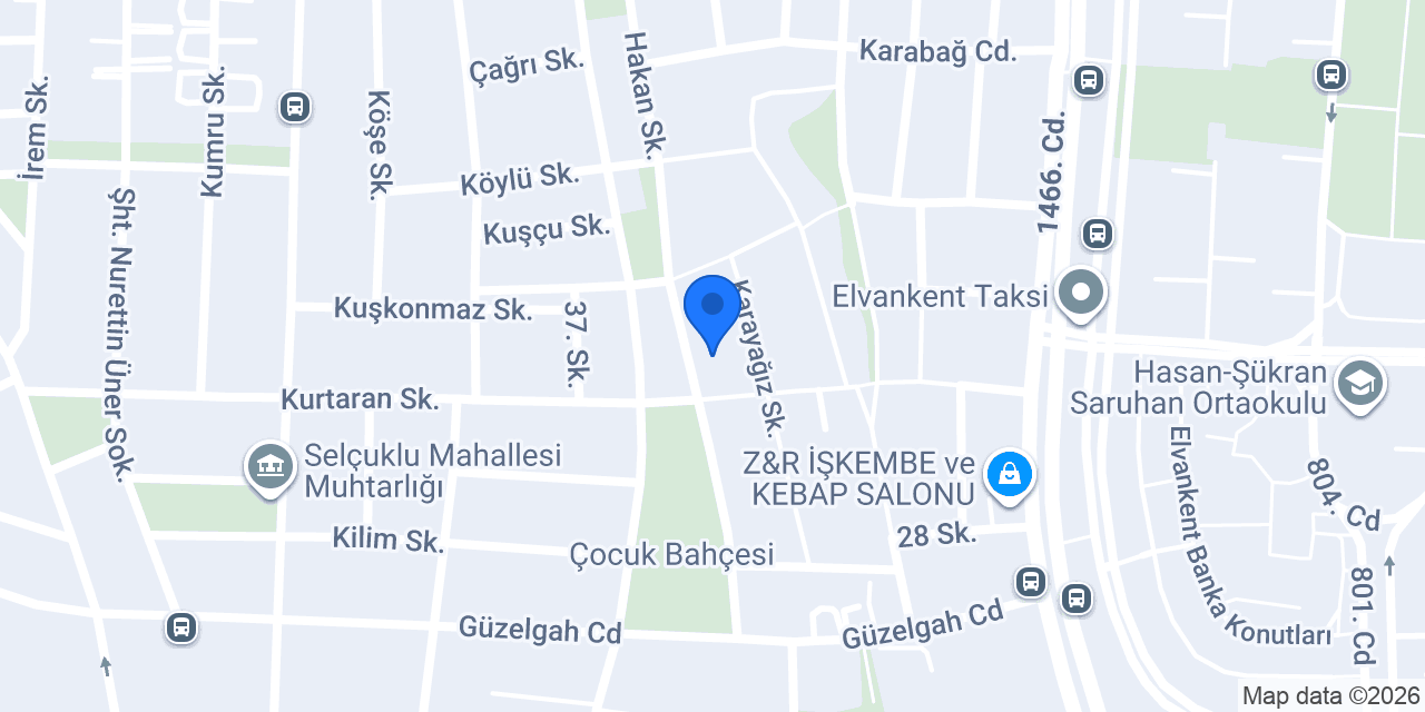 Kadir Erkek Kuaförü konumu