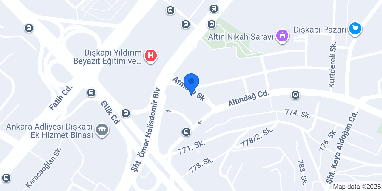 YÜKSELEN YKS İÇ DİŞ TİÇ AŞ konumu