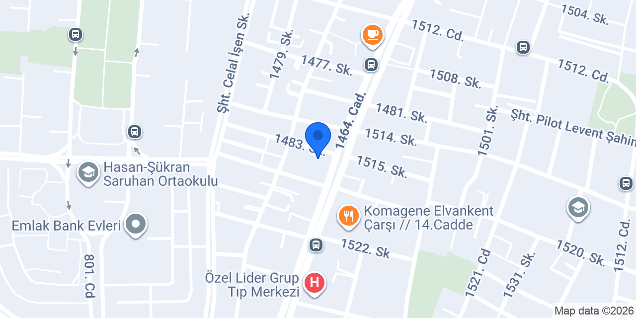 TTFit Elvankent konumu