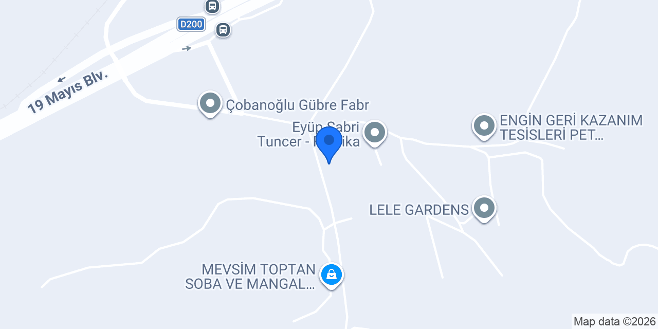 Çağdaş Alüminyum konumu