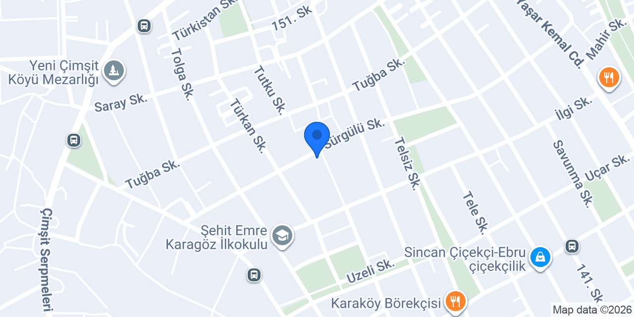 Pınarbaşı Ekmek Fabr. konumu