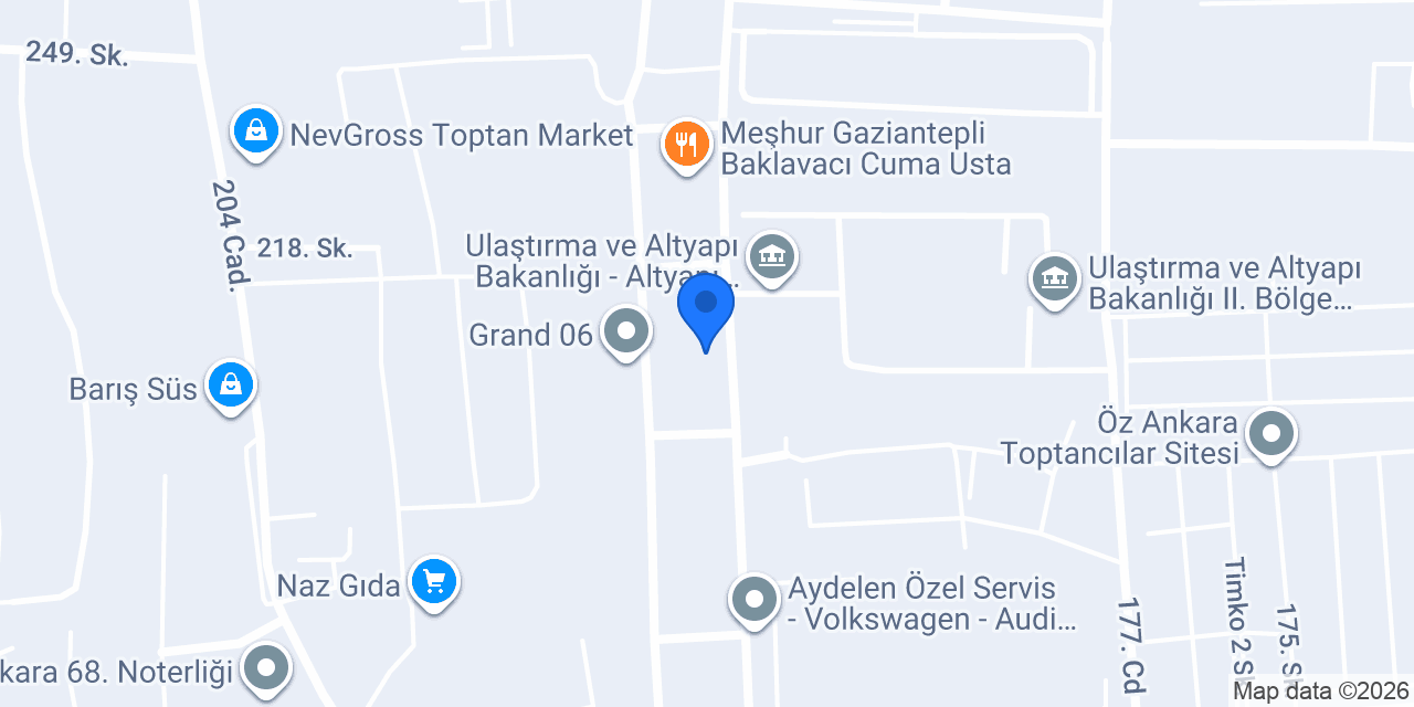 Cenani Camuzoğlu Baklava konumu