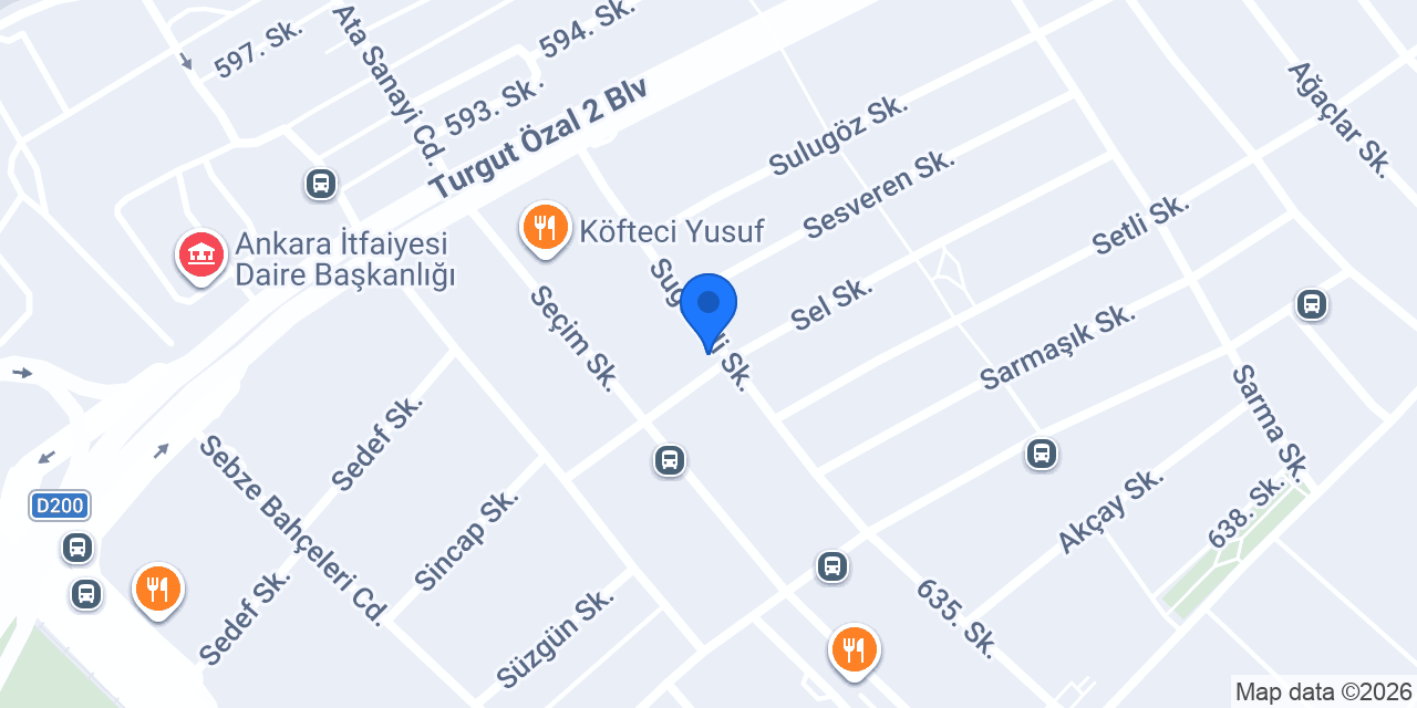 PTT İskitler Şubesi konumu