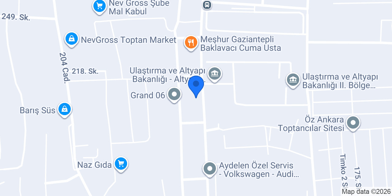 Gaziantep Baklava Börek konumu