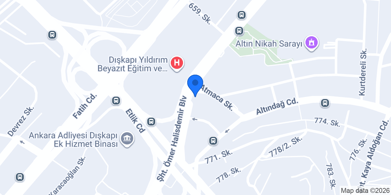 Mevki Eczanesi konumu