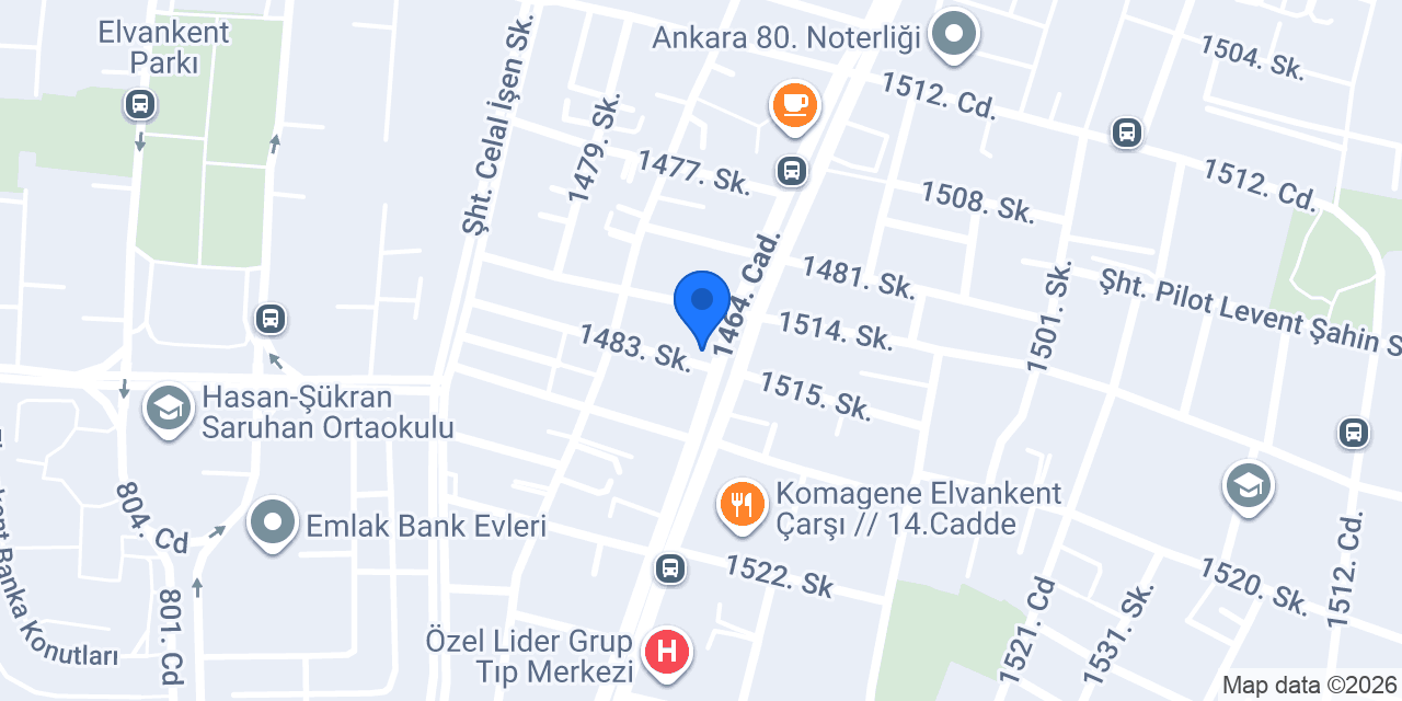 Sencer Erkek Kuaförü konumu