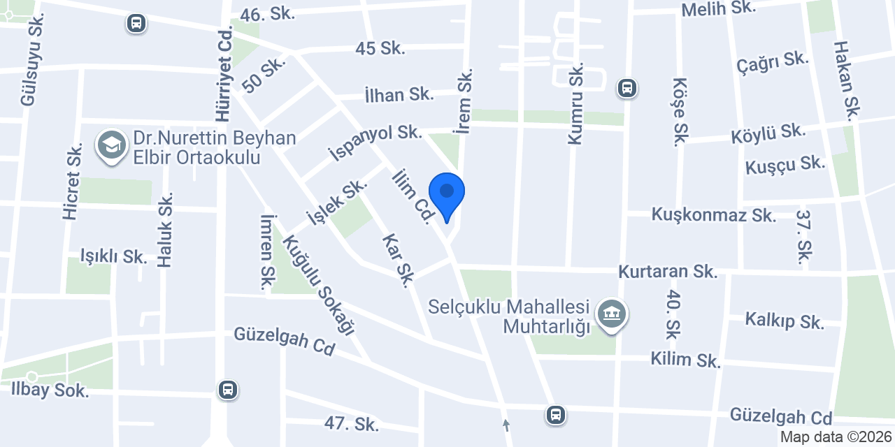 Özkuş Gayrimenkul konumu