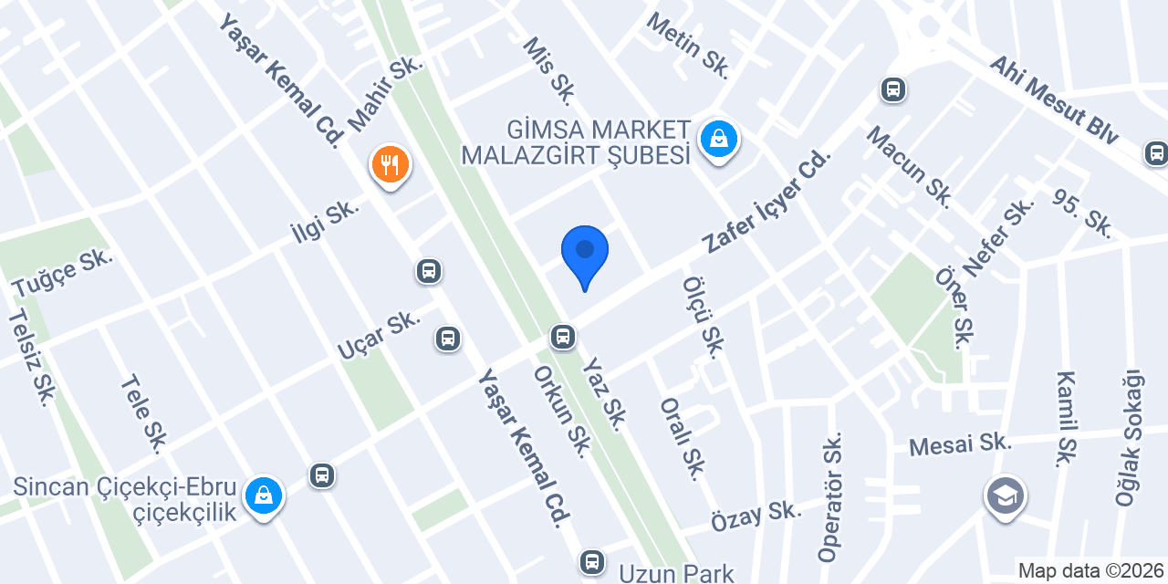 Diş Hekimi Havva ÇAKIR GÖK konumu