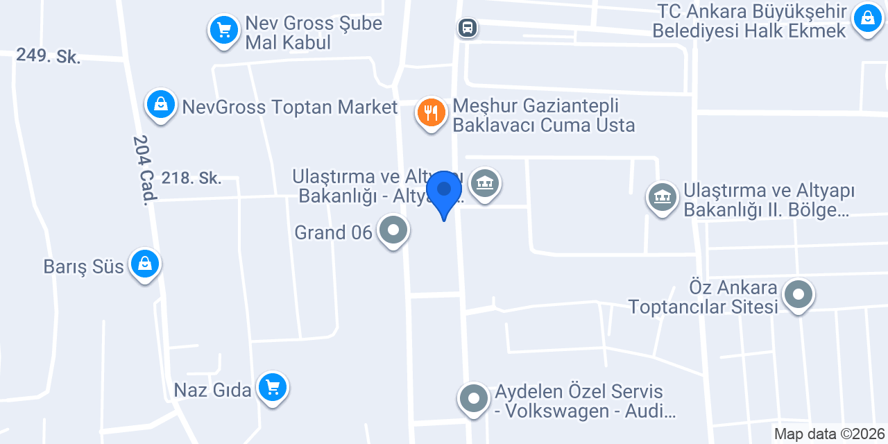 Gaziantepli Üstadzade konumu