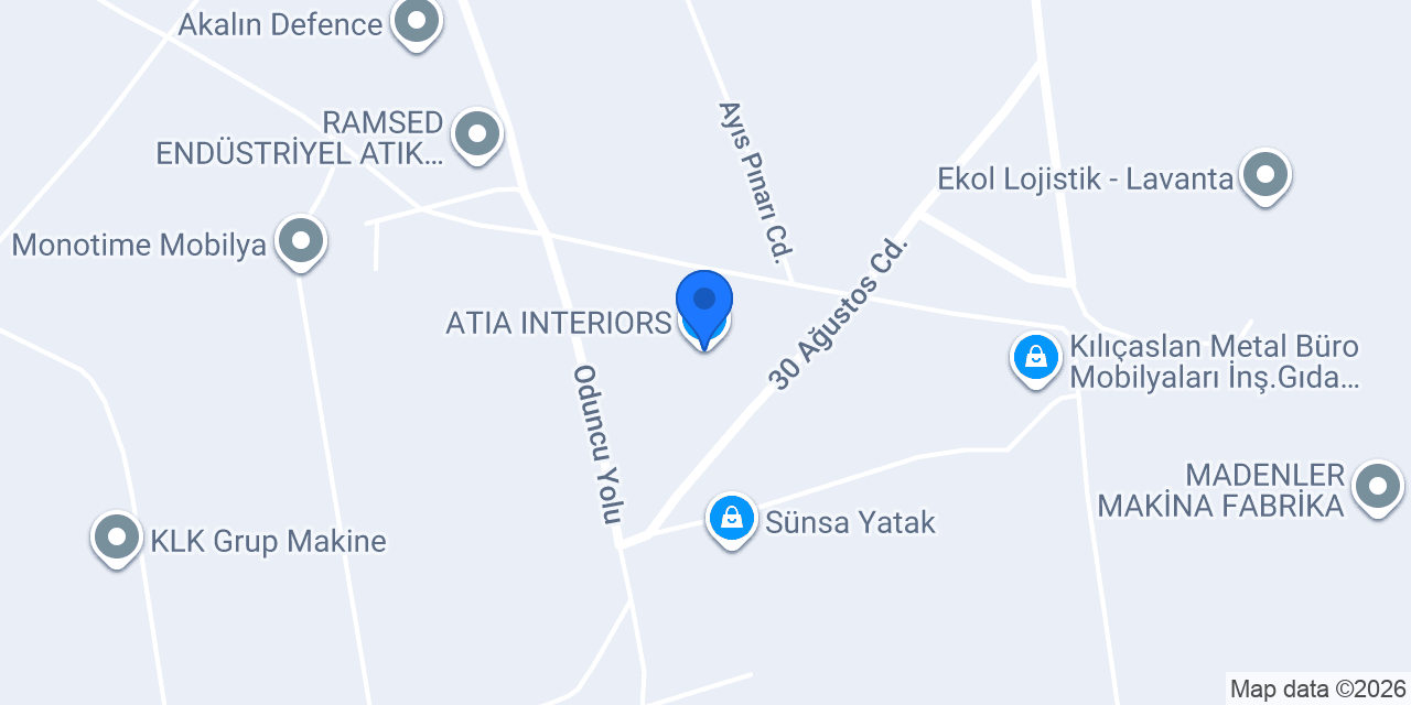 ATIA INTERIORS konumu