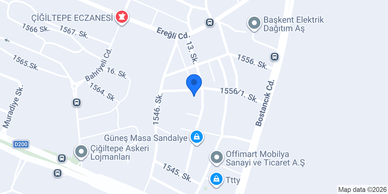 Adem Koç Plastik - Fabrika (Siteler) konumu