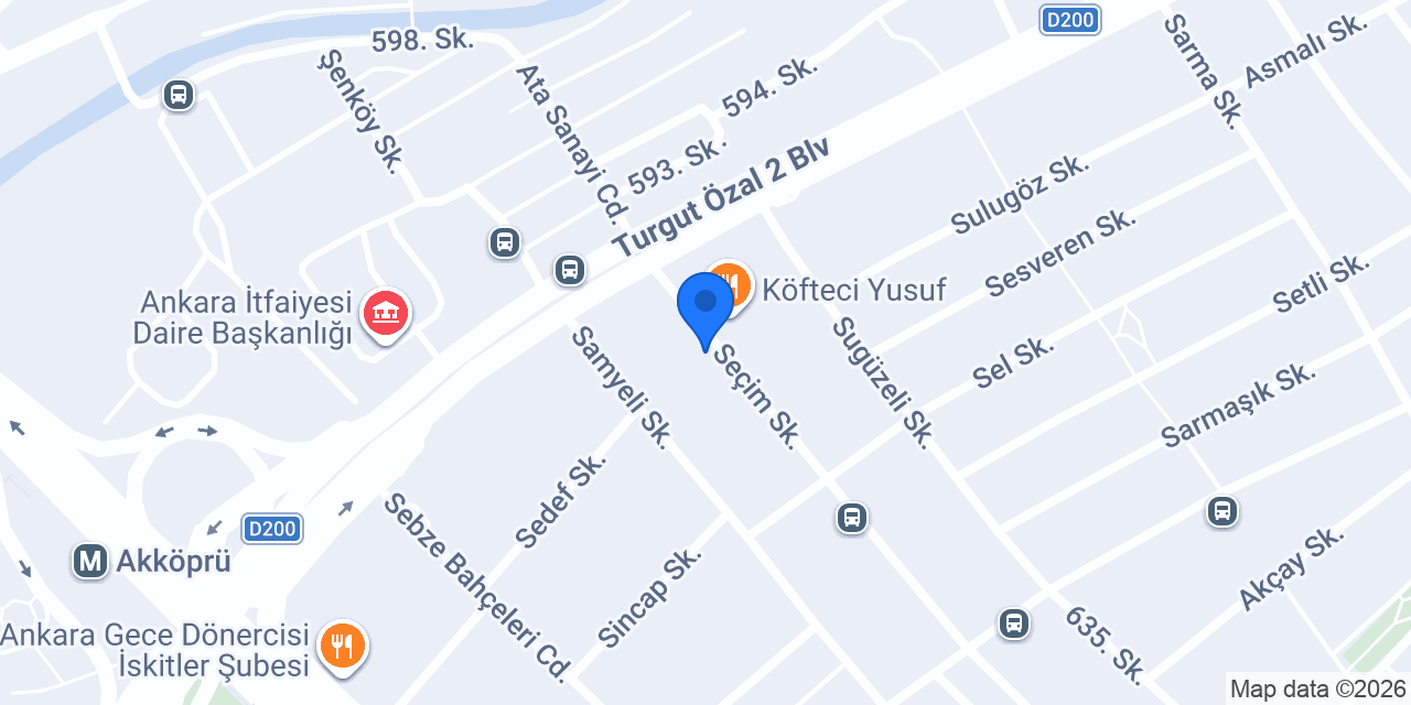 Aktaşlar Grup Matbaacılık konumu