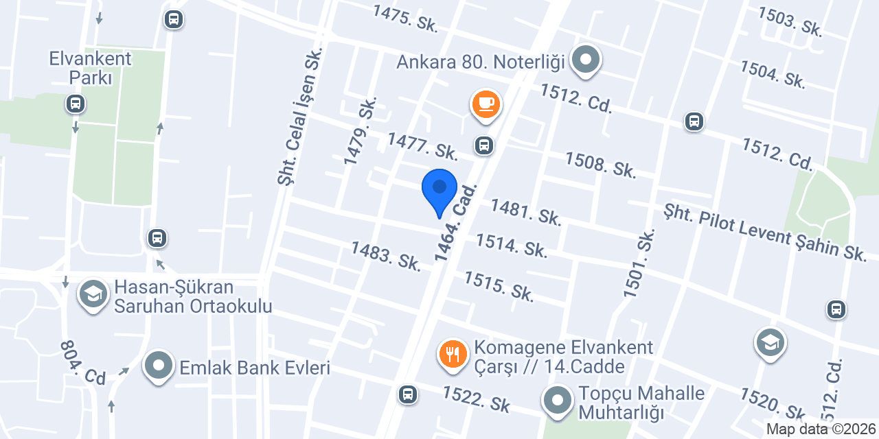 Şark Işık Ev Dizayn konumu