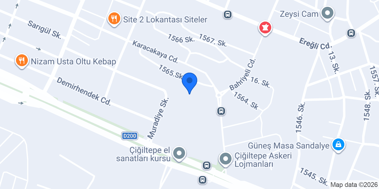 Zübeyde Hanım Anaokulu konumu