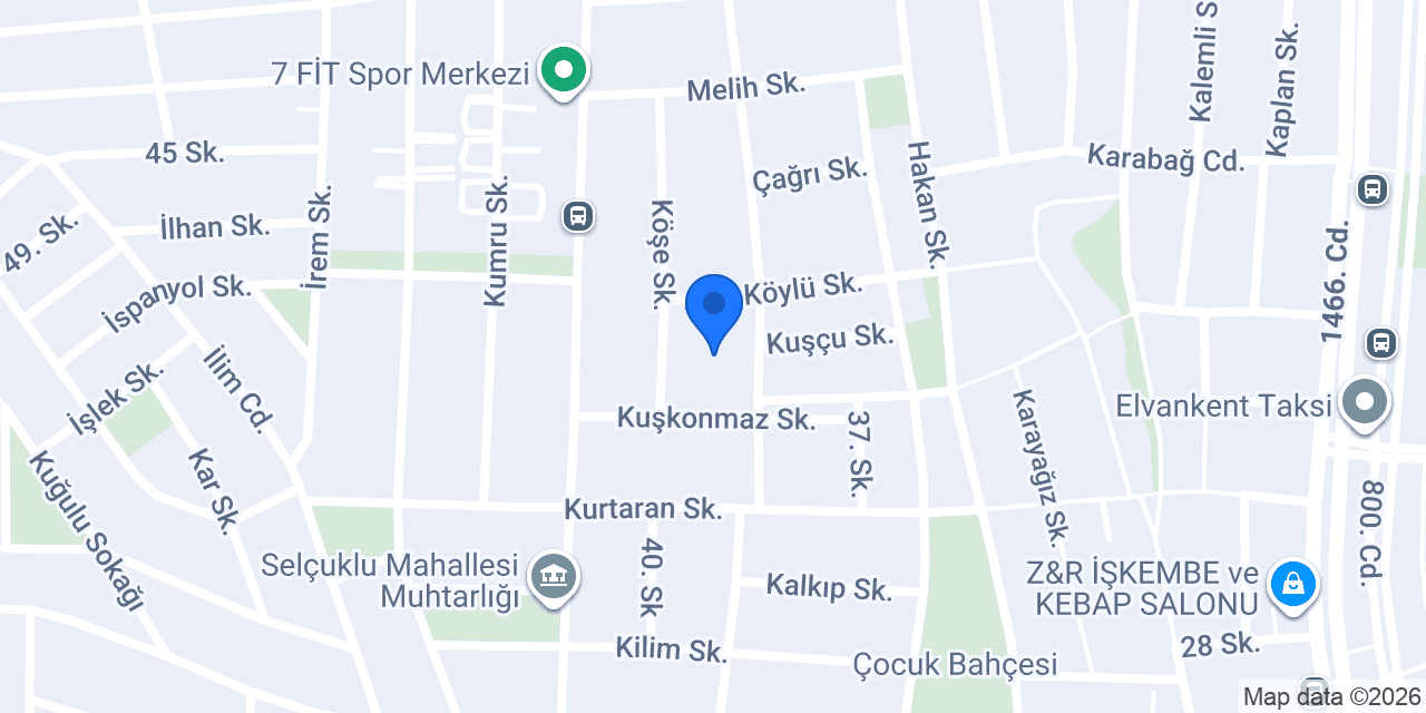Sincan İlkokulu konumu