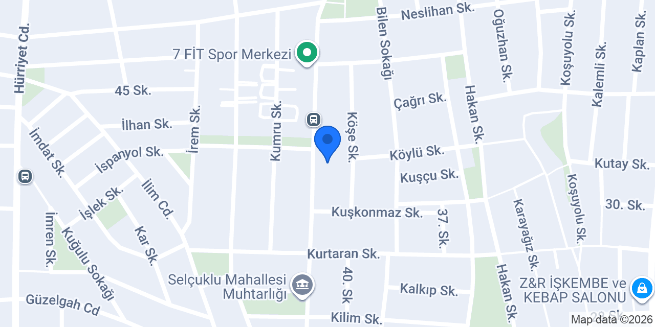 İklimsa Yetkili Satıcı konumu