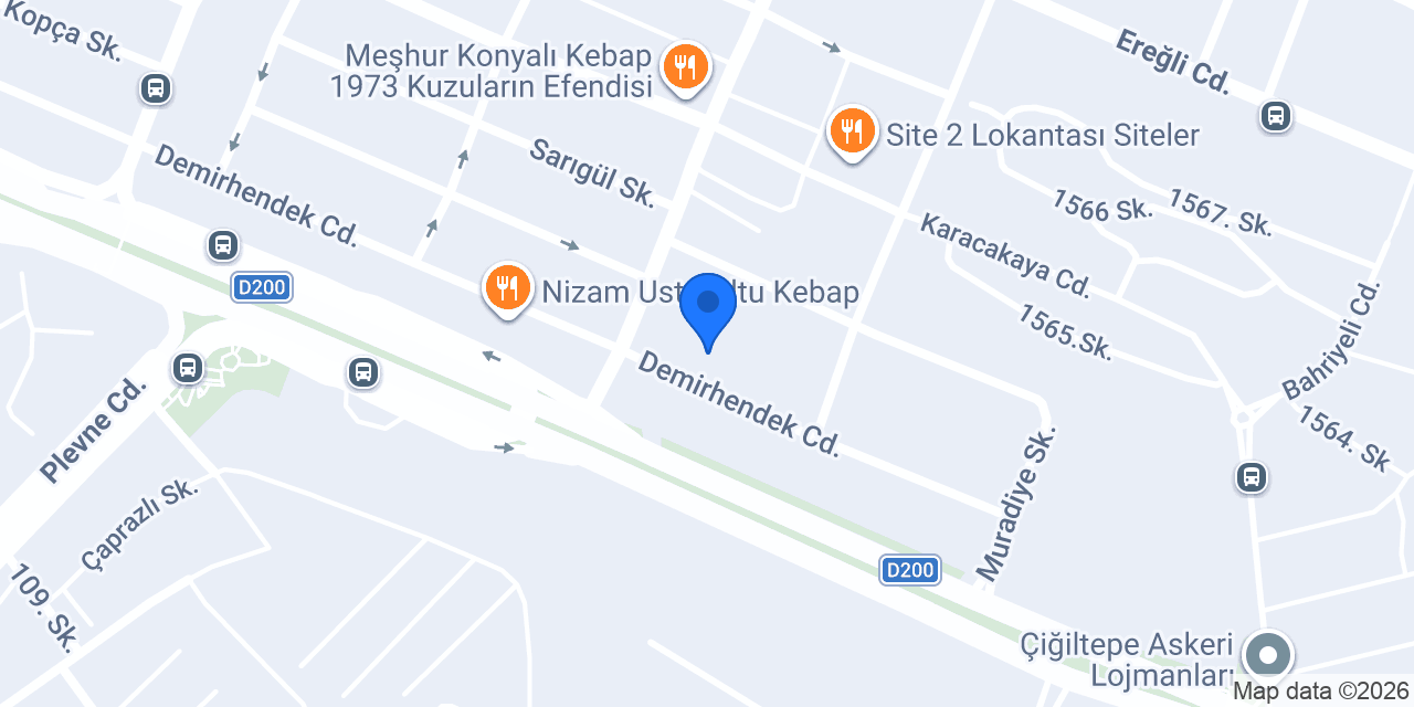 Atm İç Mimarlık konumu