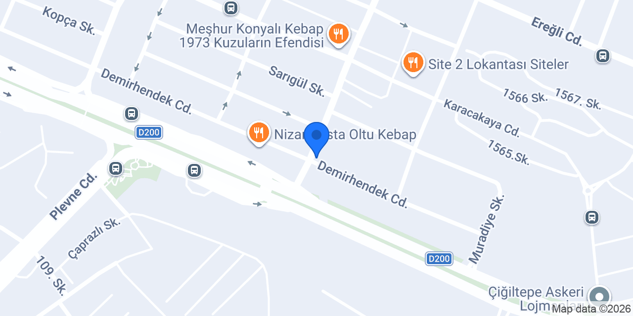 AR SES SANDALYE & MASA konumu