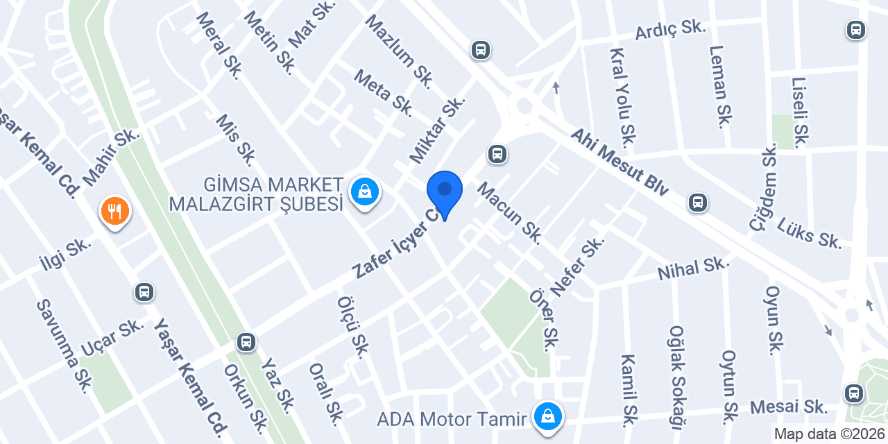 Ptt-pınarbaşı Şubesi konumu