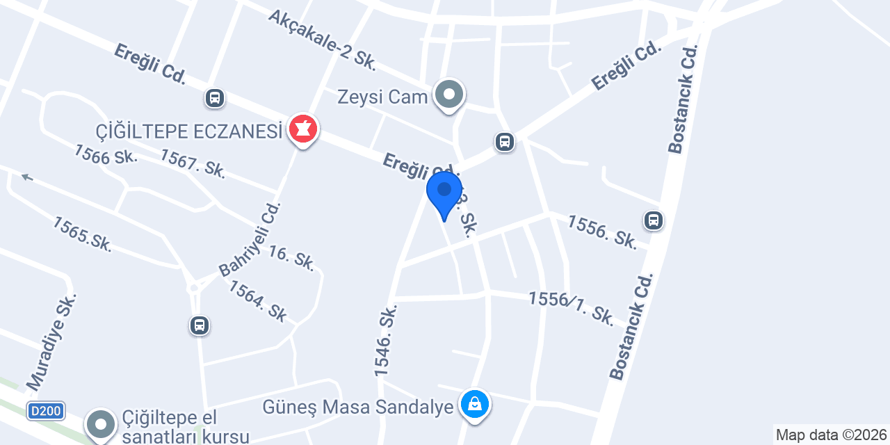 Karaca Mermer Granit konumu