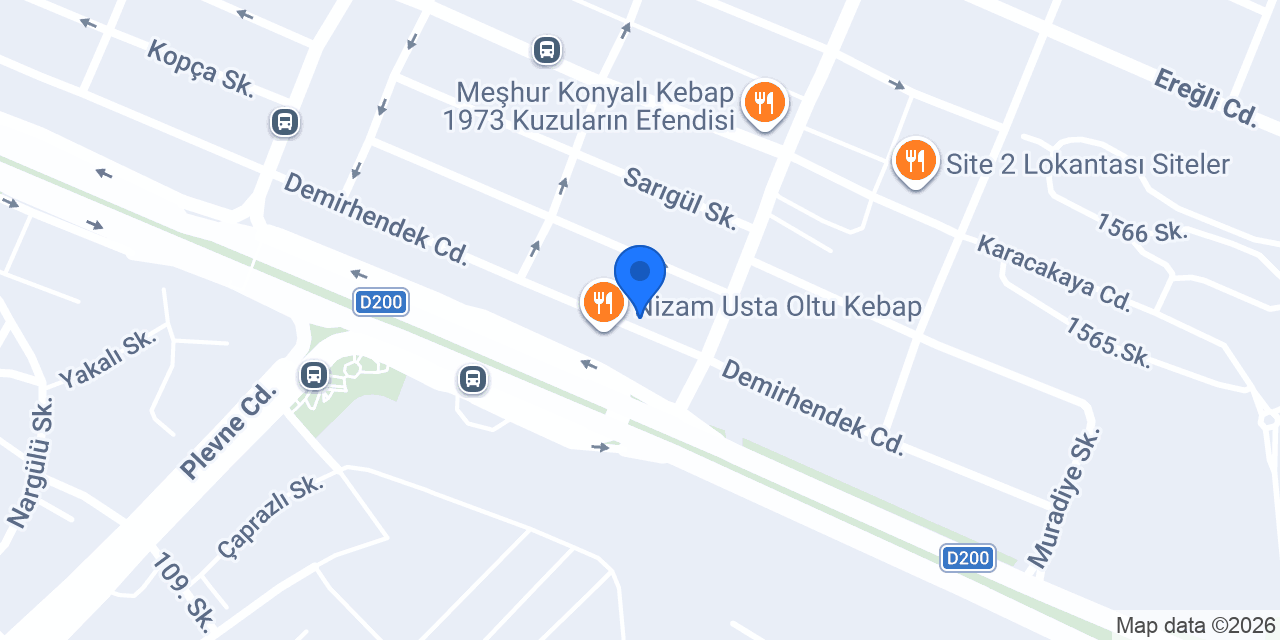 Coşkun Mobilya konumu