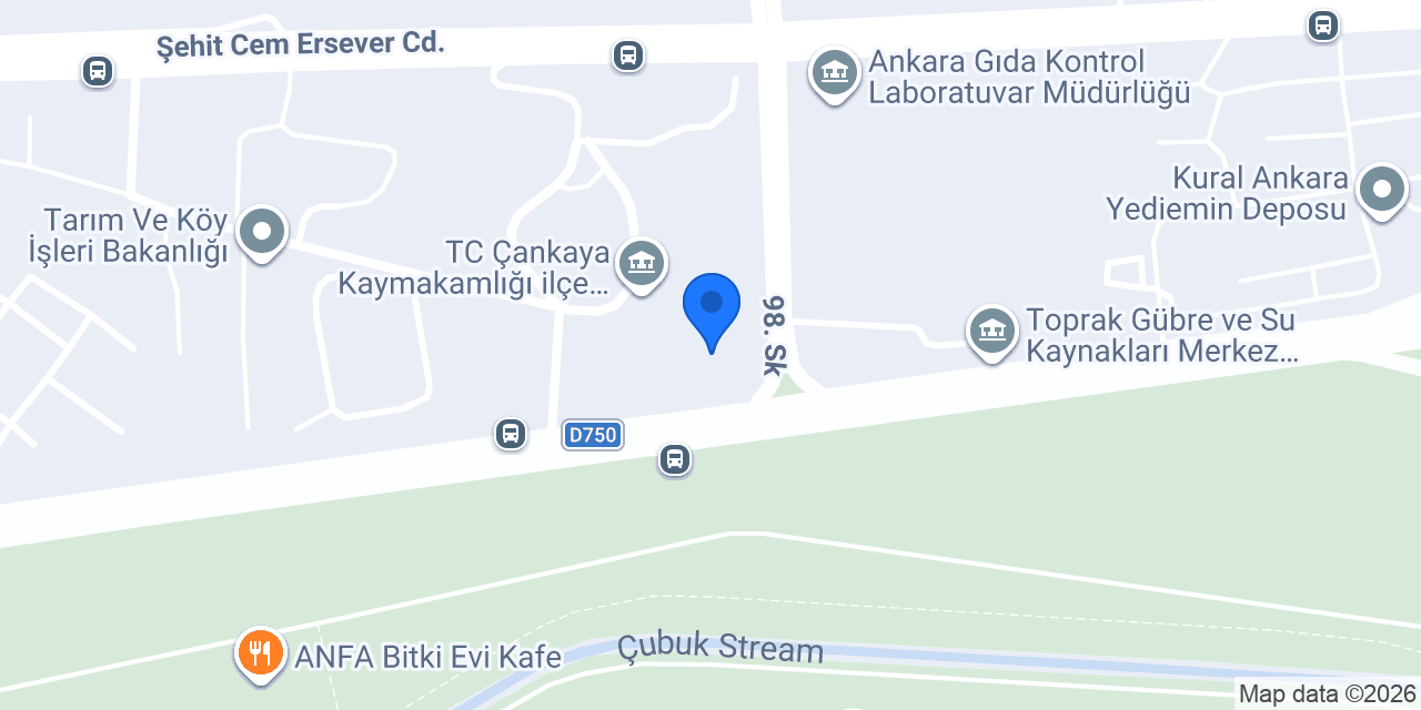 Uluslararası Tarımsal Eğitim Merkezi konumu