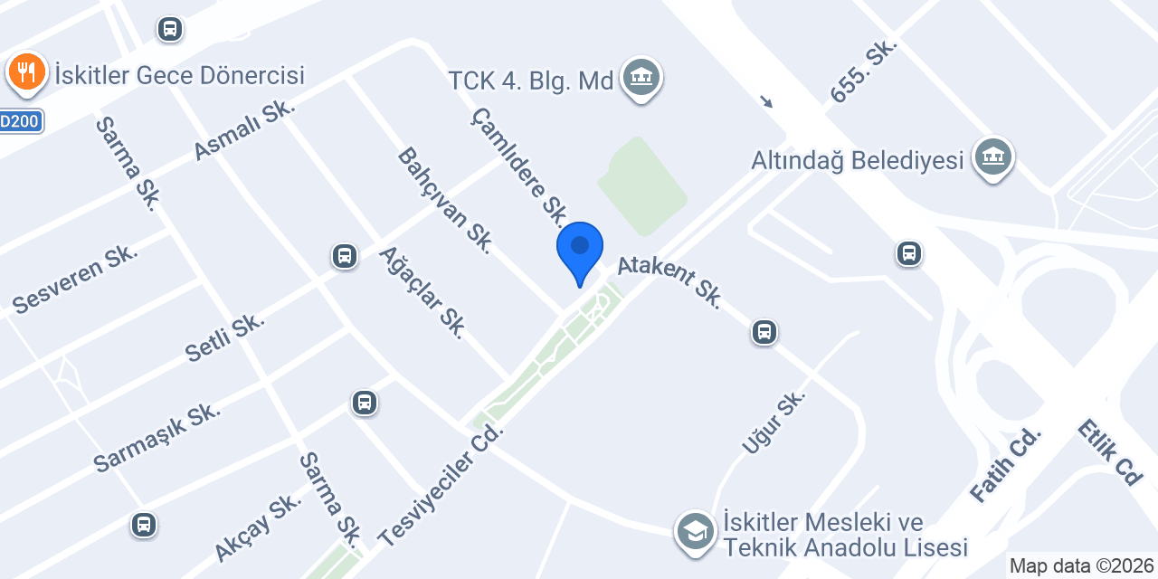 İskitler Örnek Simit Evi konumu