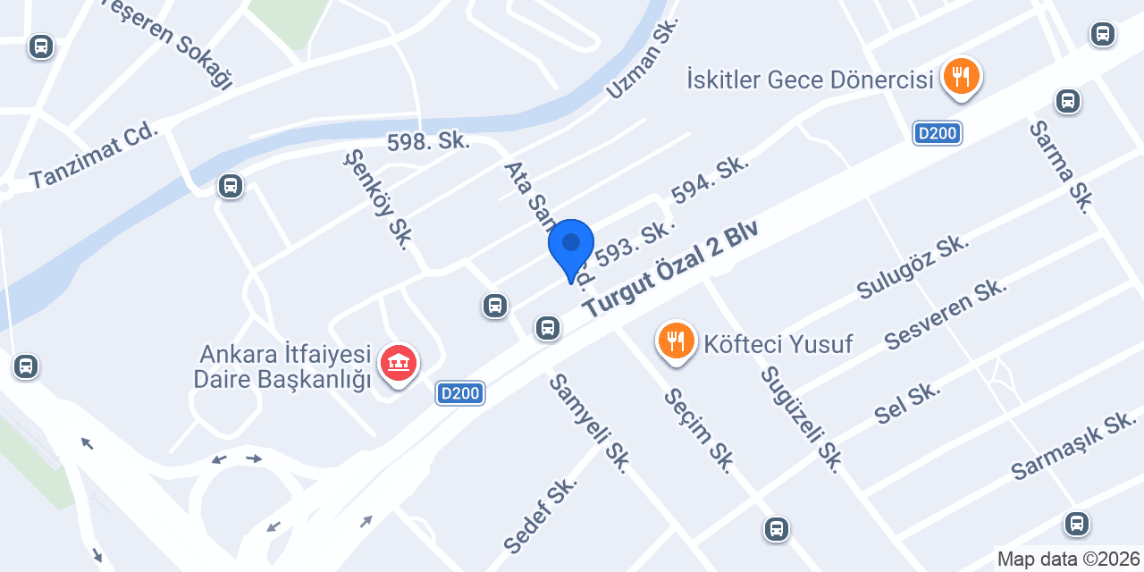 Helvacıoğlu Otomotiv - İskitler Şubesi konumu