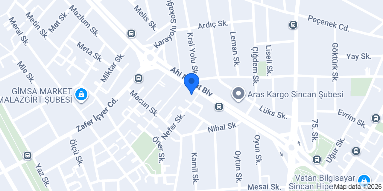 Paris Çiçekçilik konumu