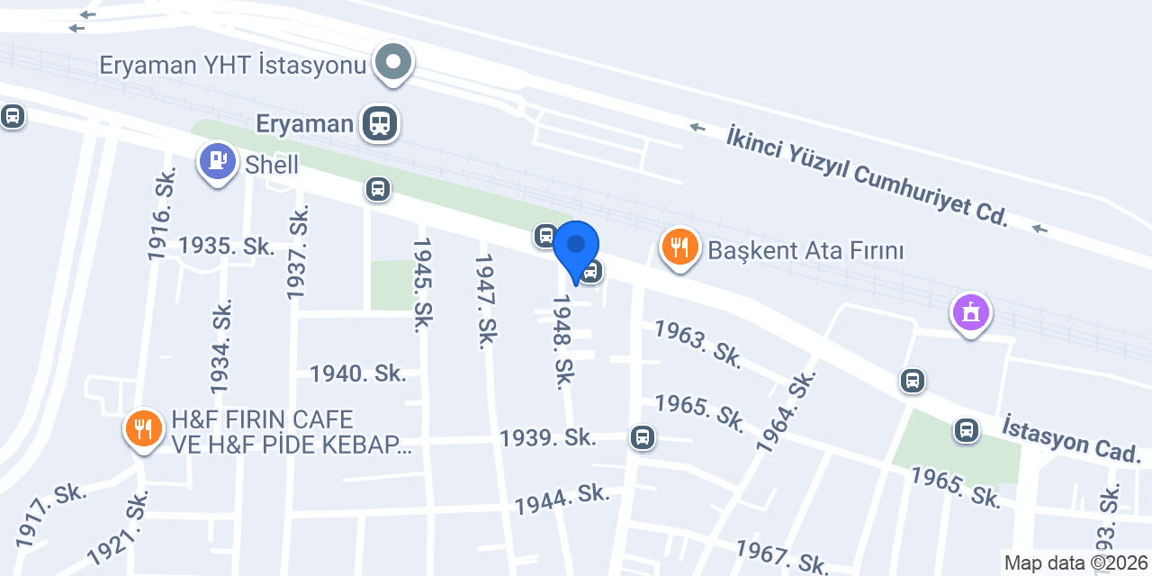 Ayyıldız Çiçek Evi konumu
