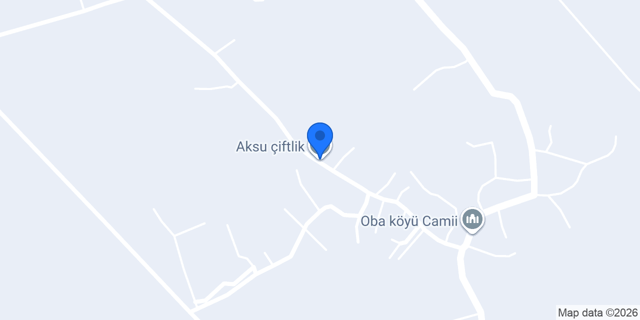 Aksu çiftlik konumu