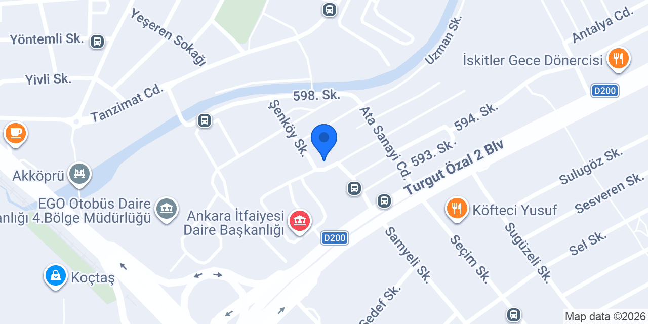 Yiğit Oto Lastik konumu