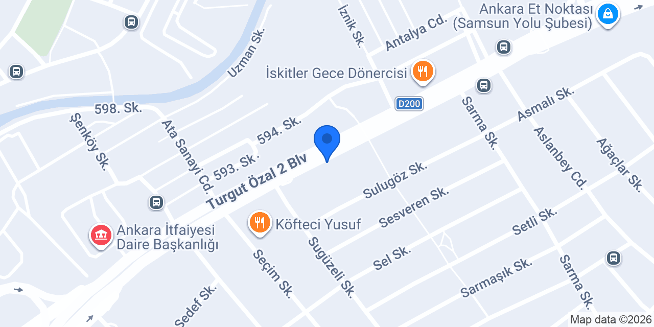Kütük Design konumu