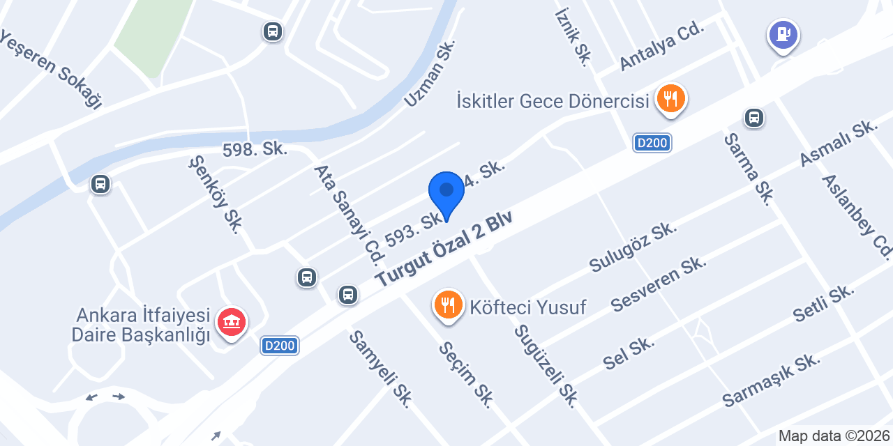 Mutlu Akü konumu